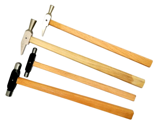 4 hammers SET  Repouse ball pein planishing metal jewellers tools,watch makers