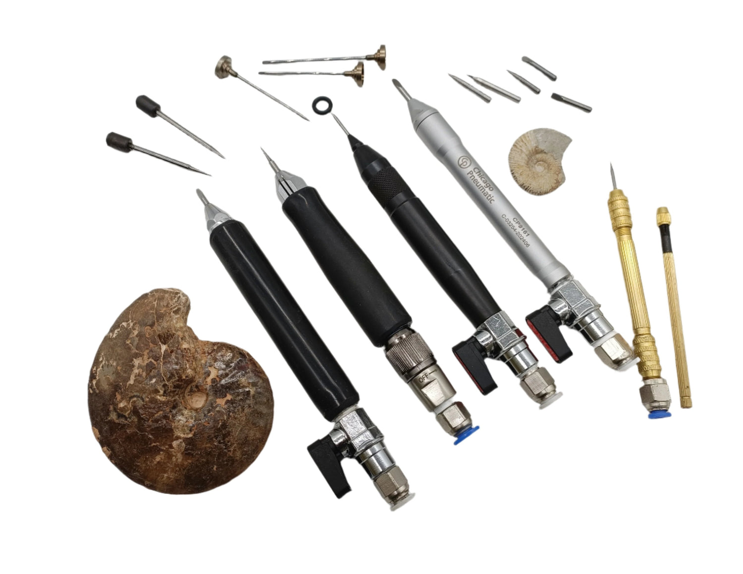 pneumatic/air pens for fossil prep