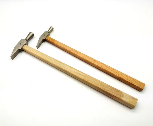 Set of 2 Swiss Style Precision Hammers for Watchmakers, Jewelers, DIY &amp; Automotive Body Repair – 1.5 oz &amp; 2.5 oz