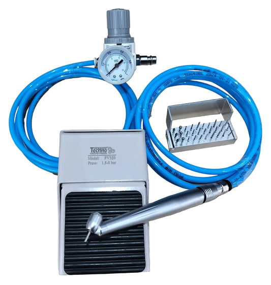 grinder with foot lever attachment 45deg head